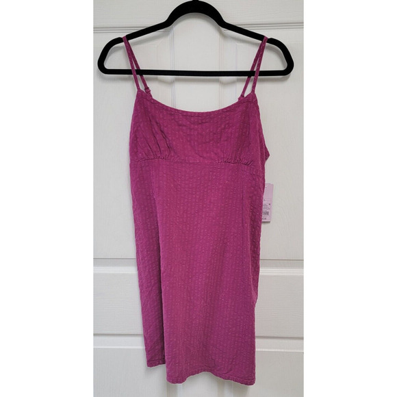 NWT Wild Fable Open Back Textured Purple Mini Dress - Picture 2 of 13